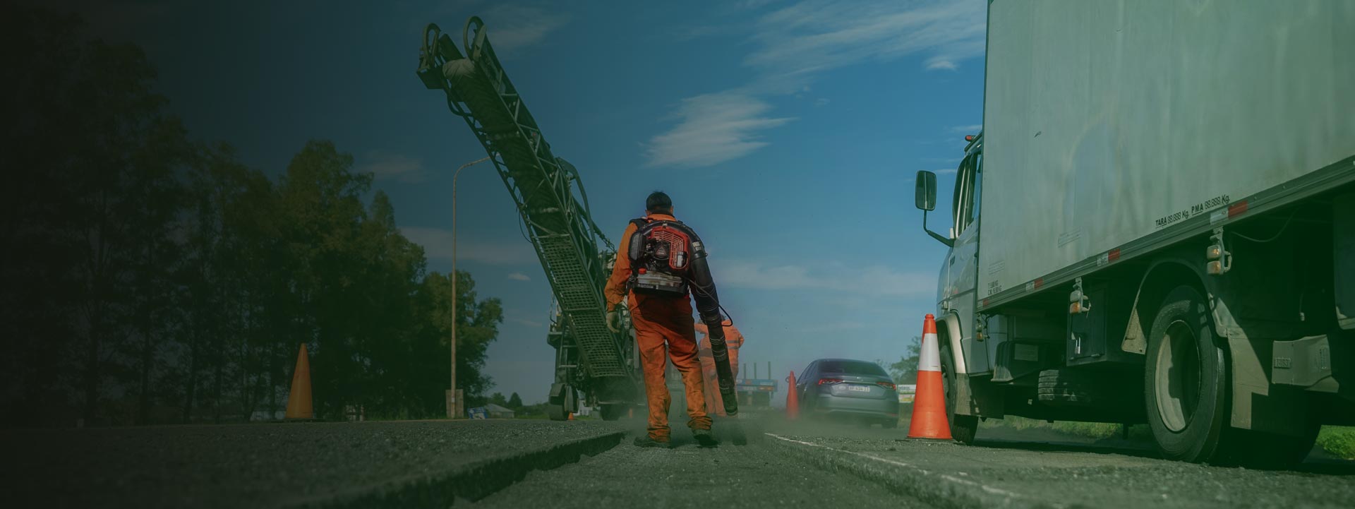 Pentavía obras de pavimentación Pentavía obras de pavimentación